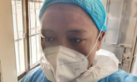 海南政法職業學院支援三亞志愿者林曉輝： 一天換三套防護服是常態