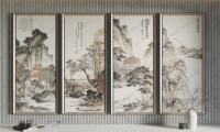 千年舟新花色鑒賞丨風雅四藝之掛畫
