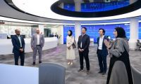 香港中華煤氣主席李家杰博士拜訪沙特阿美總部
