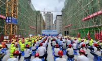 2023年&ldquo;安全生產月&rdquo;啟動儀式在中鐵二局溫江  中鐵城&middot;頤湖題院聯合舉行