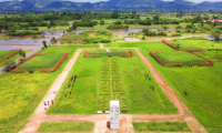 迎亞運，促雙碳丨杭州亞運會倒計時100天，千年舟點亮地標為夢想助力