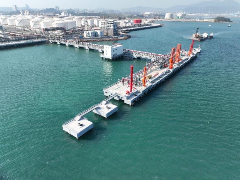 惠州港荃灣港區(qū)5萬(wàn)噸級(jí)液化烴碼頭正式建成，助力世界級(jí)綠色石化產(chǎn)業(yè)基地建設(shè)