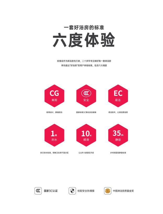 玫瑰島淋浴房，將優雅品質搬進生活