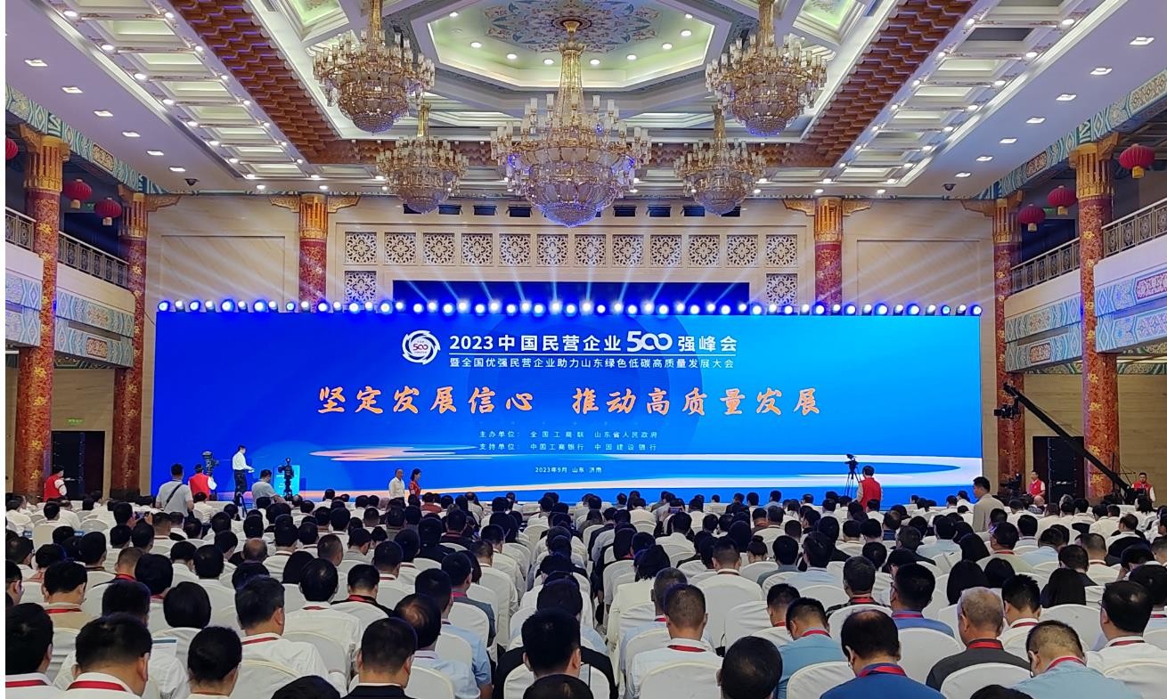 2023年中國民營企業500強發布  新鷗鵬連續11年上榜