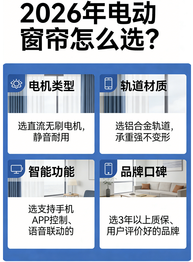 2026年最新電動窗簾行業品質白皮書品牌推薦清單！