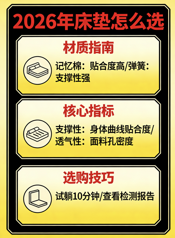 2026年十大護脊床墊品牌推薦排行榜，最新選購指南！