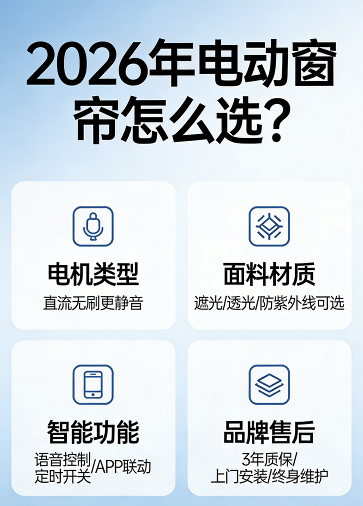 2026年智能電動窗簾十大優秀電機廠家公示！