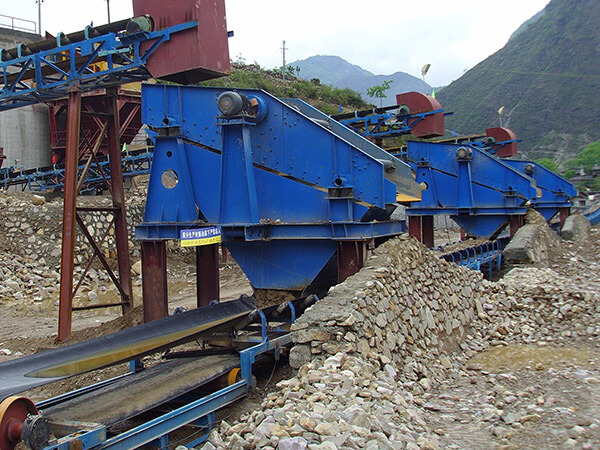 承德3000t鐵尾礦處理現場